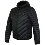 Kurtka Fox Collection Quilted Jacket Black/Orange - M