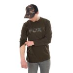 T-Shirt Long Fox Long Sleeve Khaki/Camo T-Shirt - S
