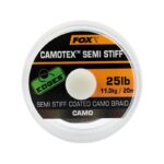 Plecionka Przyponowa w Otulinie Fox Camotex Semi Stiff - 20lb/20m Camo