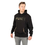 Bluza z kapturem Fox Light Weight Black Camo Print Pullover Hoody - S